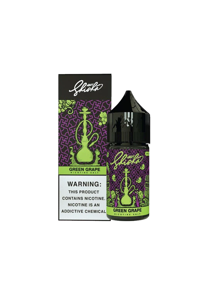 NASTY JUICE SALTNIC - GREEN GRAPE SHISHA