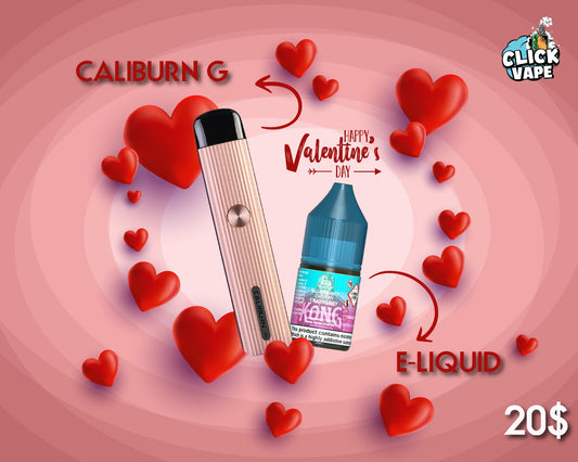 VALENTINE'S DAY OFFER UWELL CALIBURN G + R&M LIQUID