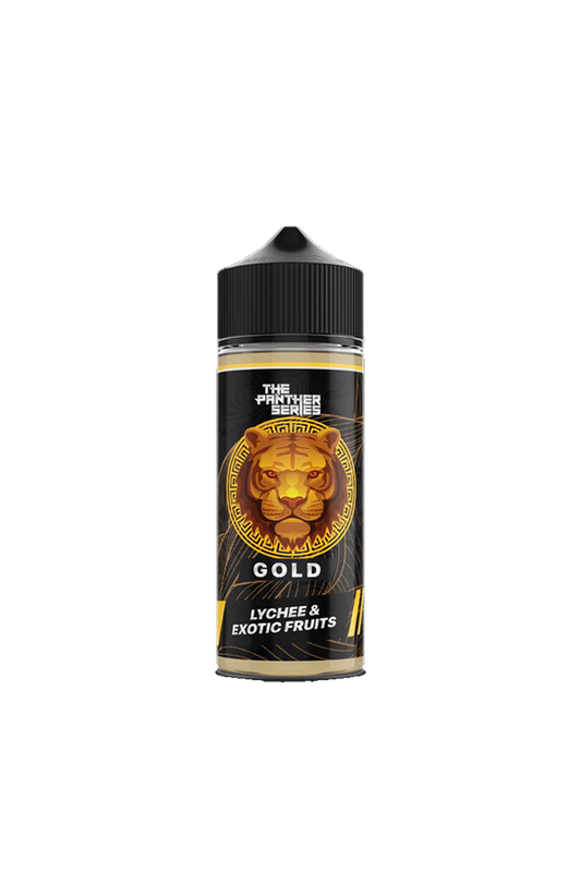 DR VAPES - PANTHER - GOLD LYCHEE & EXOTIC FRUITS 120ML