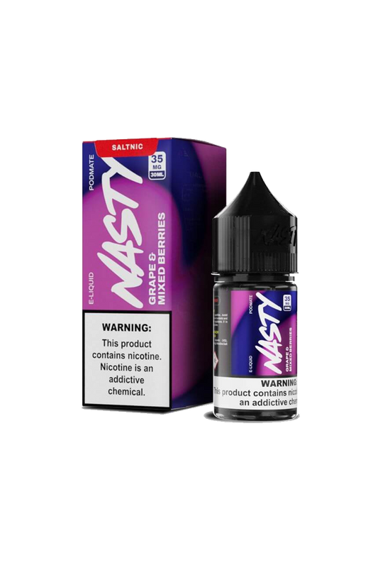 NASTY JUICE SALTNIC - GRAPE & MIXED BERRIES