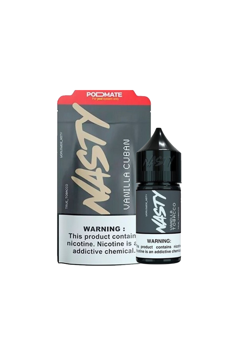 NASTY JUICE SALTNIC - PODMATE VANILLA CUBAN